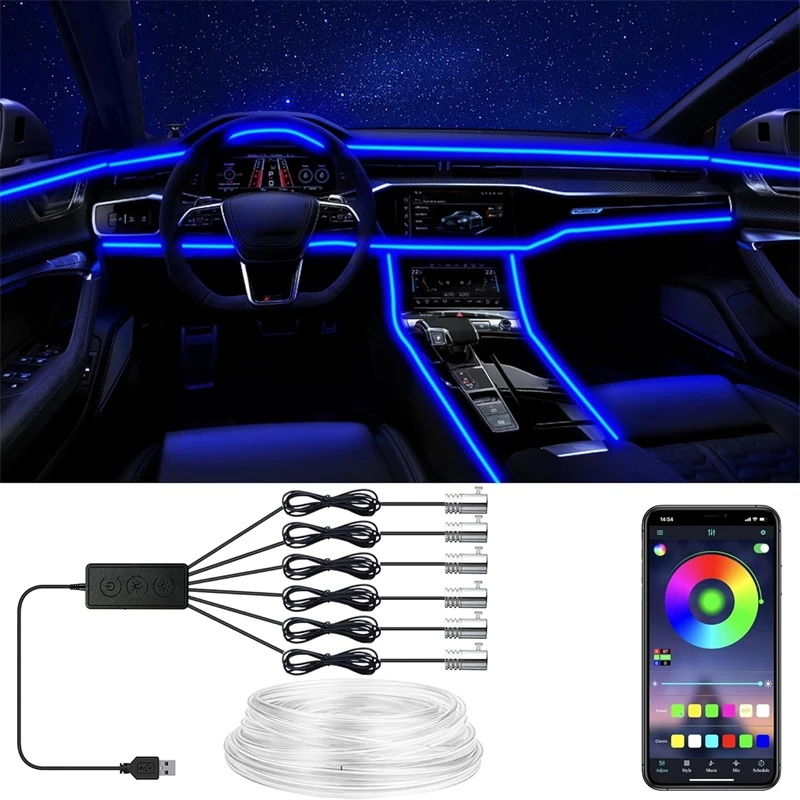 Led El Wire - Flexible EL Wire Lights With App