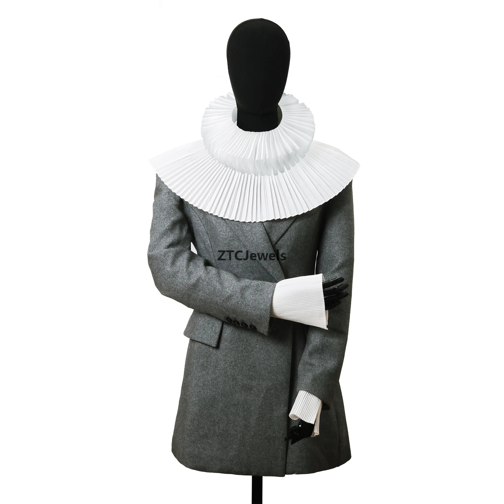Cosplay Pearl Fan Shaped Detac - Detachable Cosplay Prop 评论和价格