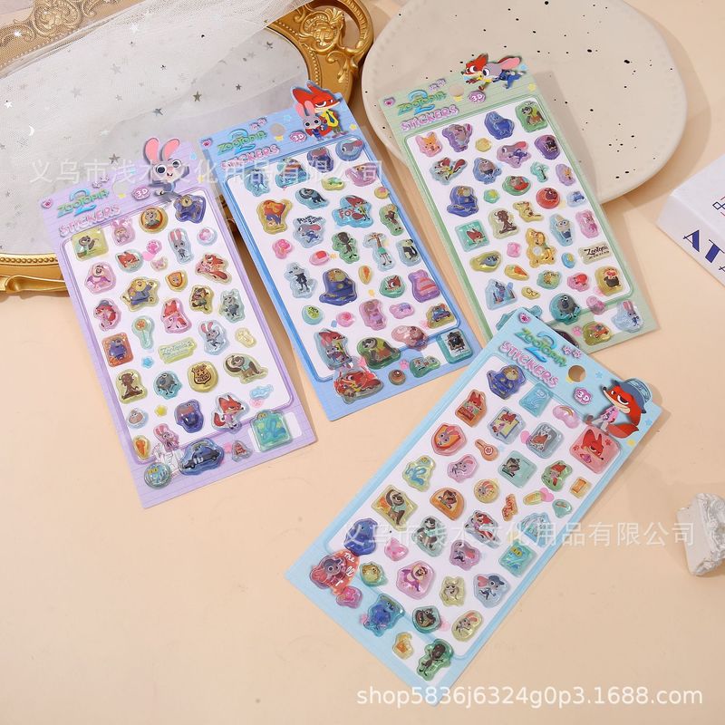 40pcs Kawaii Zootopia 3d Relie - Cosplay Prop Diy 评论和价格