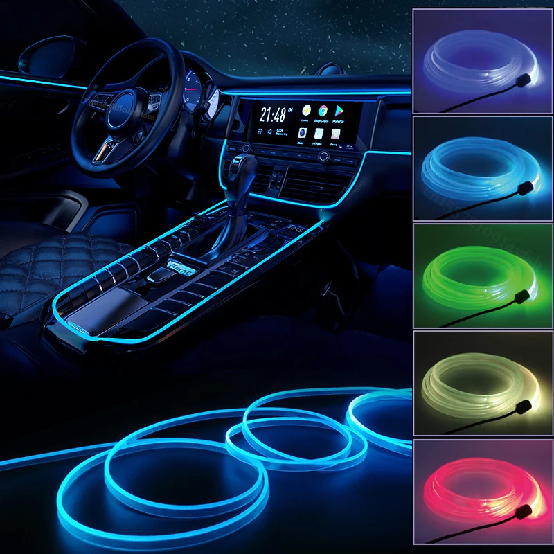 Car Interior Lighting Decorati - Led El Wire 评论和价格