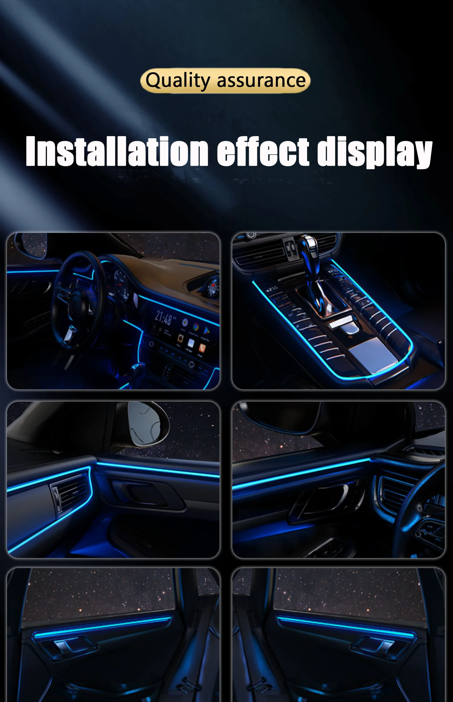 Car Interior Lighting Decorati - Led El Wire 评论和价格