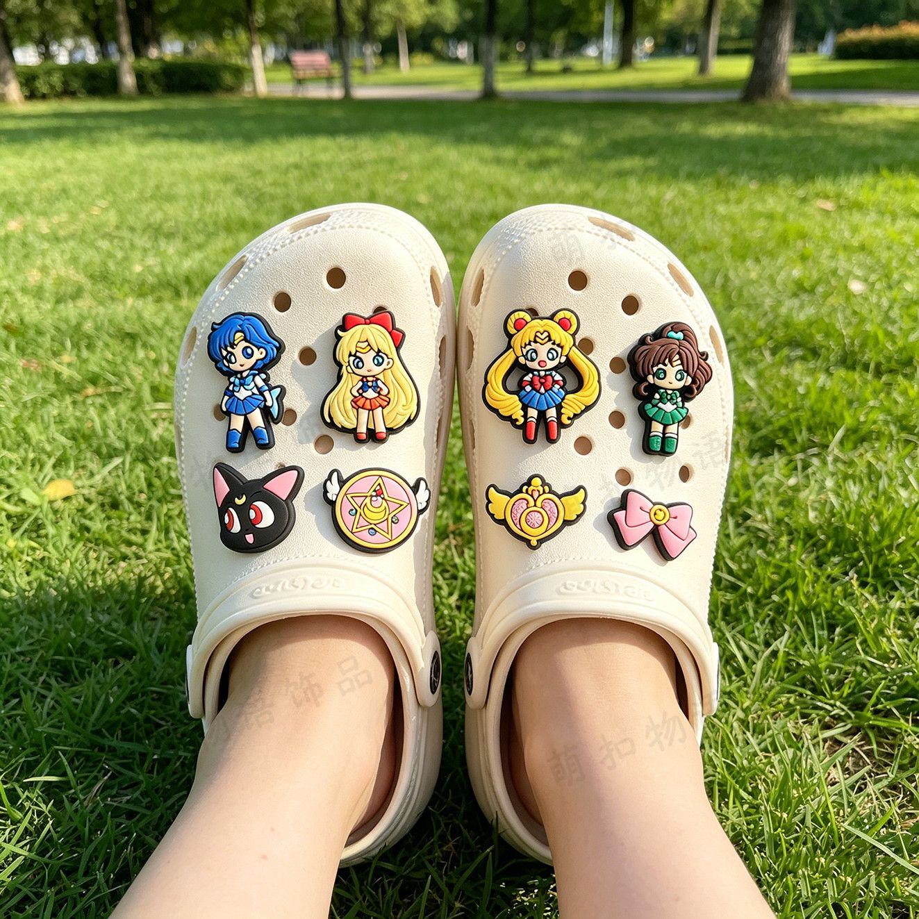 Sailor Moon shoes flower DIY a - Cosplay Prop Diy 评论和价格