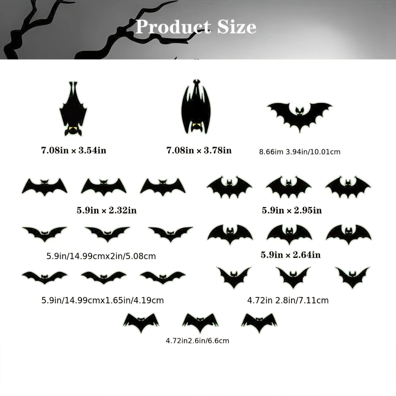 24 Halloween Magnetic Bats for - Cosplay Bat Prop 评论和价格