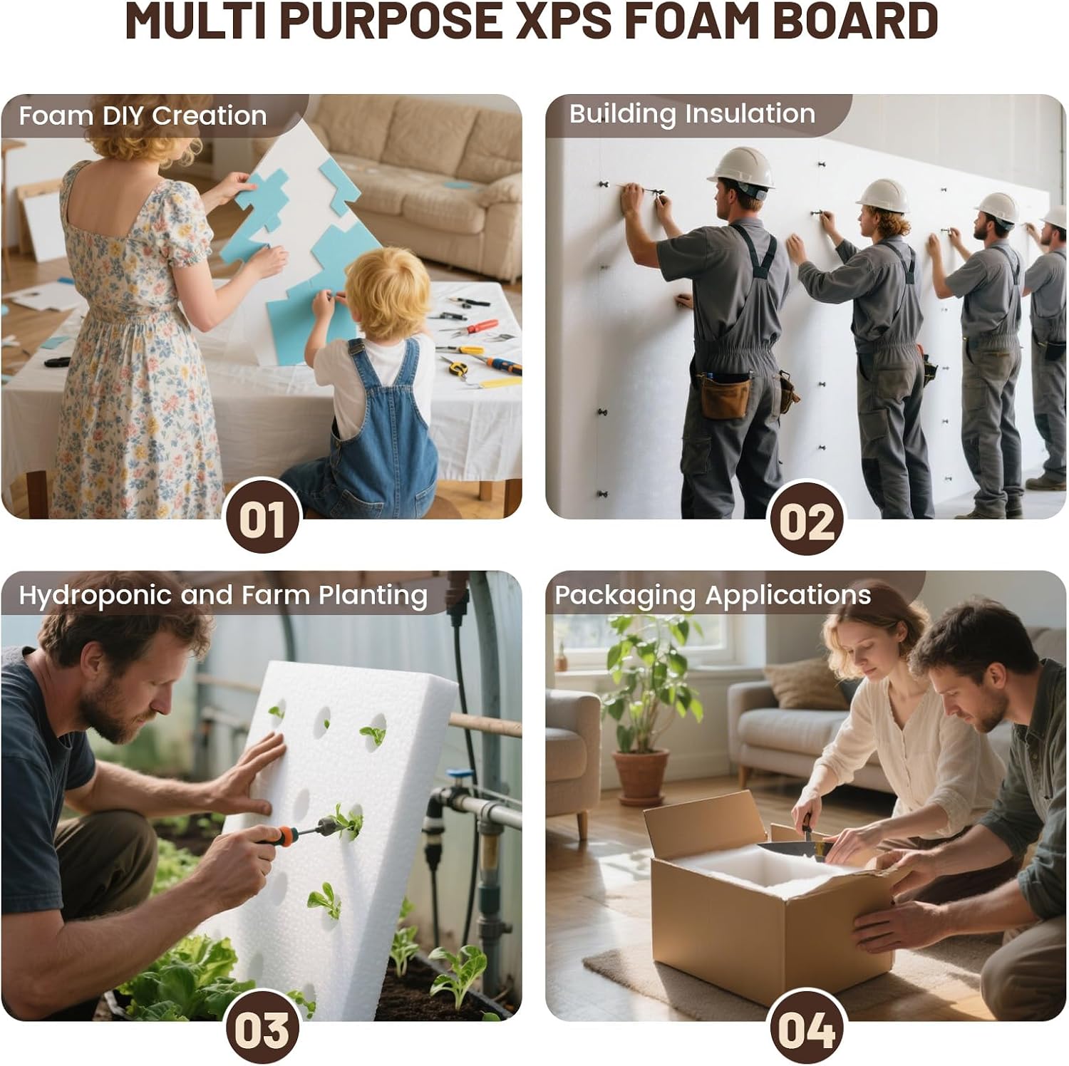 High Density XPS Large Foam Bo - Cosplay Prop Foam Board 评论和价格