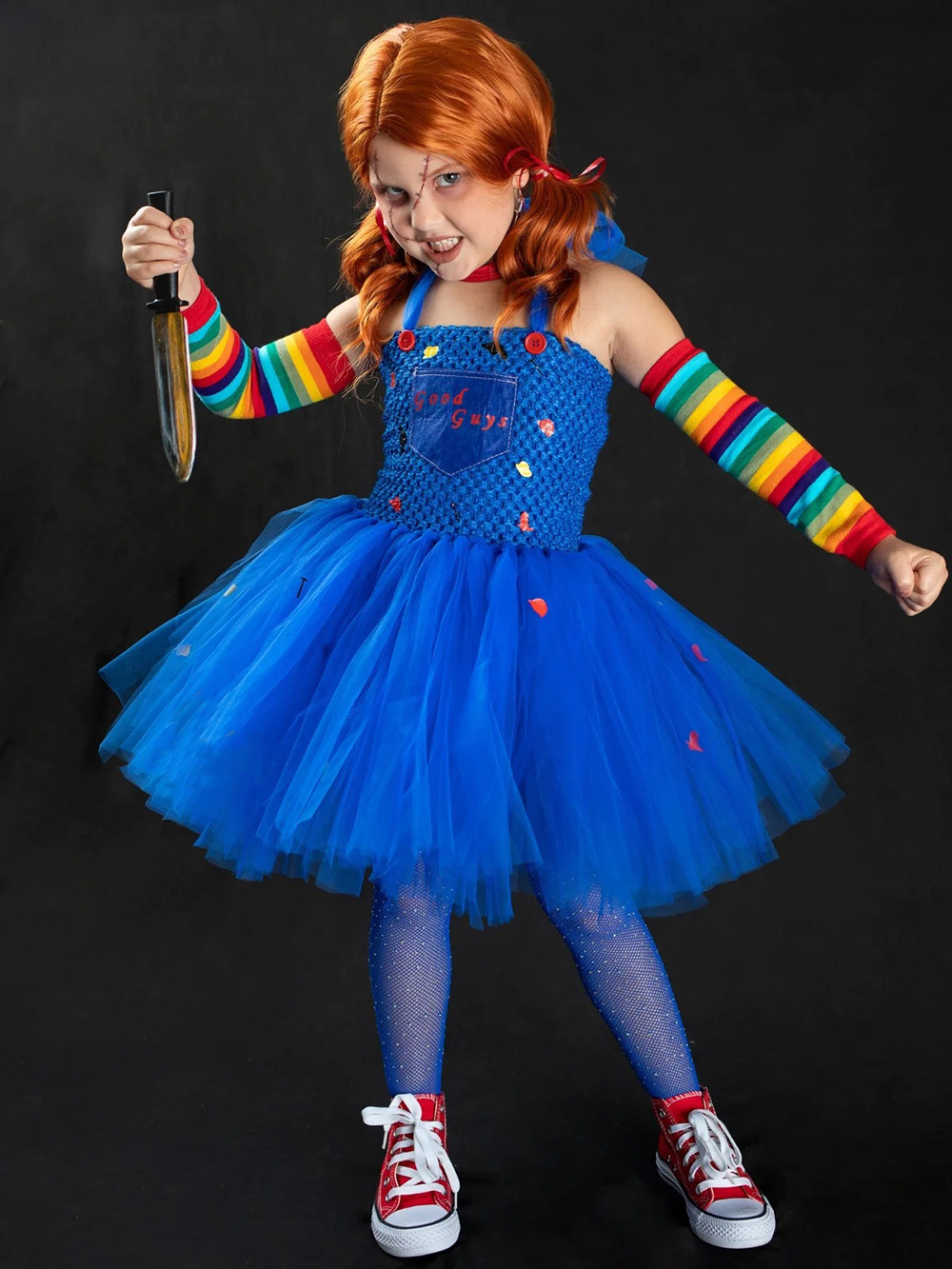 Girls Halloween Scary Doll Cos - Cosplay Floating Prop 评论和价格