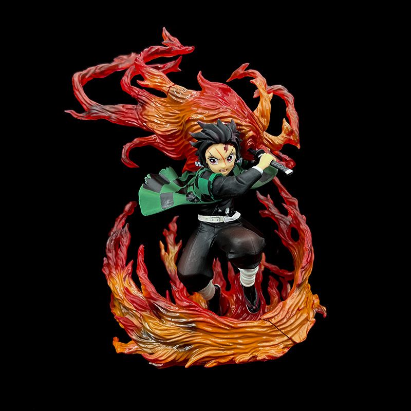 Demon Slayer Tanjiro Kamado Fi - Cosplay Flame Prop 评论和价格