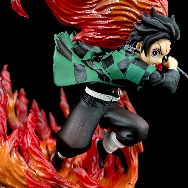 Demon Slayer Tanjiro Kamado Fi - Cosplay Flame Prop 评论和价格