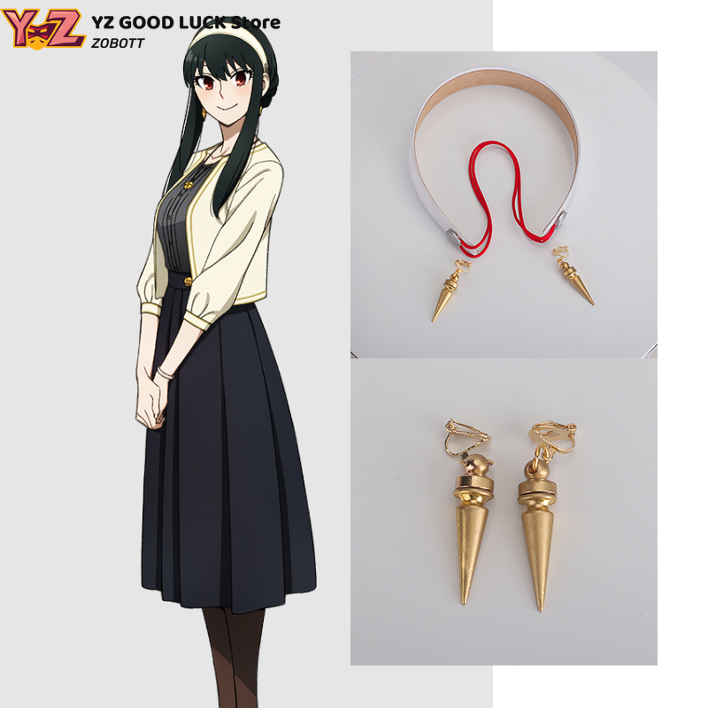 Game Anime Yor Forger Black St - Cosplay Material For Prop 评论和价格